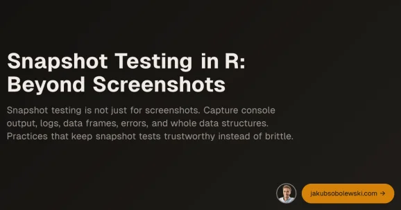 Maximizing Software Reliability: The Versatility of Snapshot Testing Beyond Image Comparisons