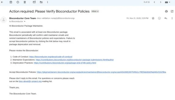 Email Verification Screenshot