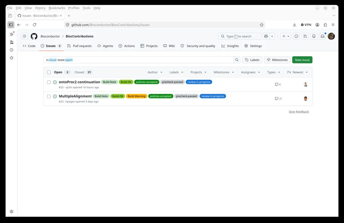 Bioconductor Transitions to R-Universe for Package Submission