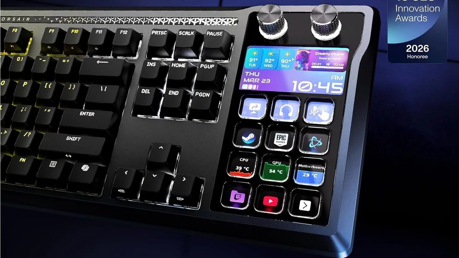 Corsair Galleon 100 SD: A Mechanical Keyboard Tailored for Creators