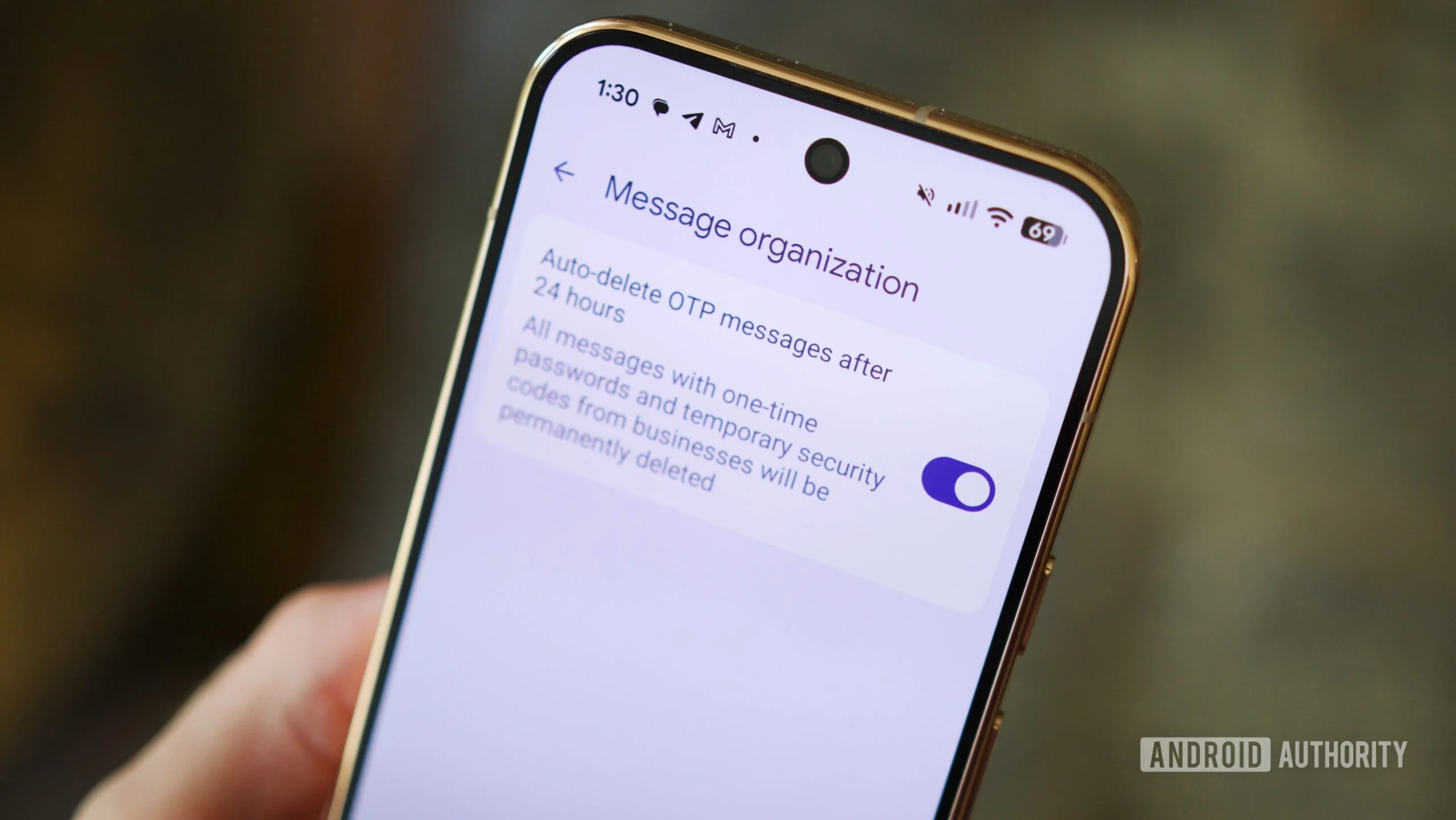 Streamline Your Google Messages Inbox by Automatically Managing OTPs